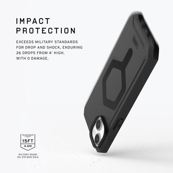 Чохол UAG Essential Armor MagSafe Black для iPhone 15 2616962521 фото