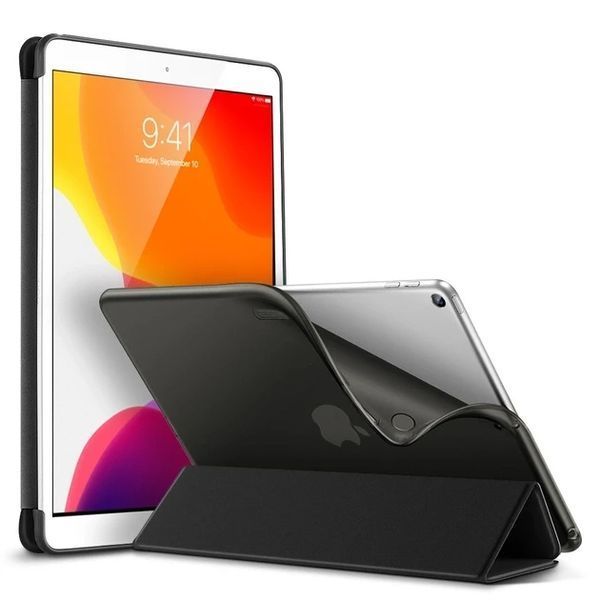 Чехол ESR Rebound Slim Jelly Black для iPad 9 | 8 | 7 10.2 2021 | 2020 | 2019
