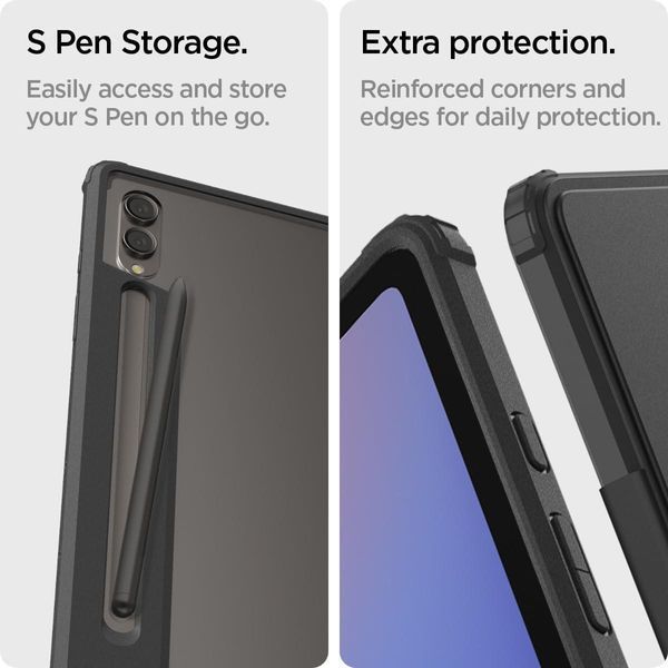 Чехол Spigen Ultra Hybrid Pro Black для Samsung Galaxy Tab S10 Ultra | S9 Ultra | S8 Ultra ACS08795 2465701306 фото