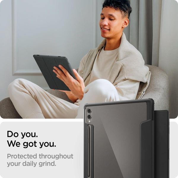 Чехол Spigen Ultra Hybrid Pro Black для Samsung Galaxy Tab S10 Ultra | S9 Ultra | S8 Ultra ACS08795 2465701306 фото