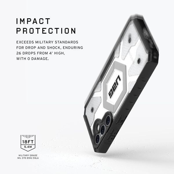 Чохол UAG Pathfinder Ice Clear для Samsung Galaxy S23 FE S711 2688186242 фото