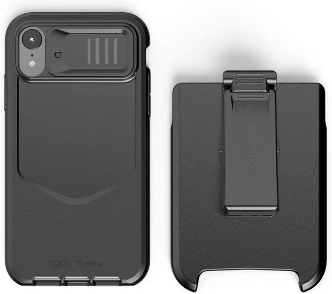 Захисний чохол з кліпсою Tech21 Evo Max Black для iPhone XR 1656374437 фото