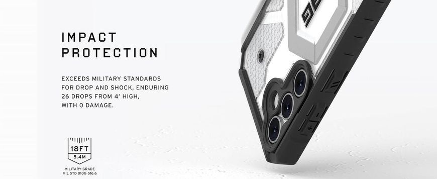 Чохол UAG Pathfinder Ice Clear для Samsung Galaxy S23 FE S711 2688186242 фото