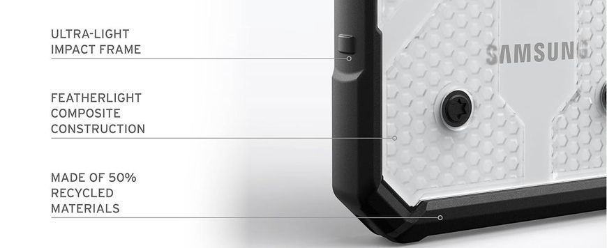 Чохол UAG Pathfinder Ice Clear для Samsung Galaxy S23 FE S711 2688186242 фото