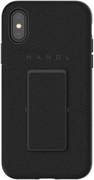 Чехол кожаный Handl Inlay Black для iPhone X | Xs 1306303769 фото