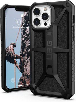 Чохол UAG Monarch Leather Black для iPhone 13 Pro Max 2982067406 фото
