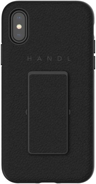 Чехол кожаный Handl Inlay Black для iPhone X | Xs 1306303769 фото