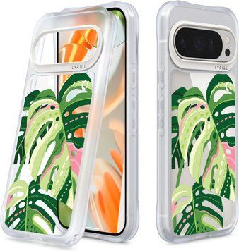 Чохол Spigen Cyrill UltraSheer Monstera Leaves для Google Pixel 9 | 9 Pro ACS08722 2498313802 фото