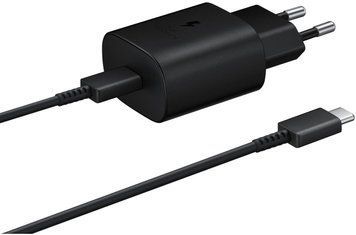Сетевое зарядное устройство Samsung EP-T1510XBEGRU Type-C EP-T1510XBEGRU Black (Без упаковки) 1656855889 фото