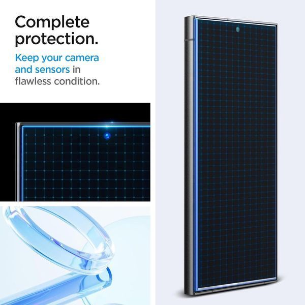 Защитное стекло Spigen EZ FIT GLAS.tR Clear 2 Pack для Samsung Galaxy S24 Ultra SM-S928 AGL07493 2105944281 фото