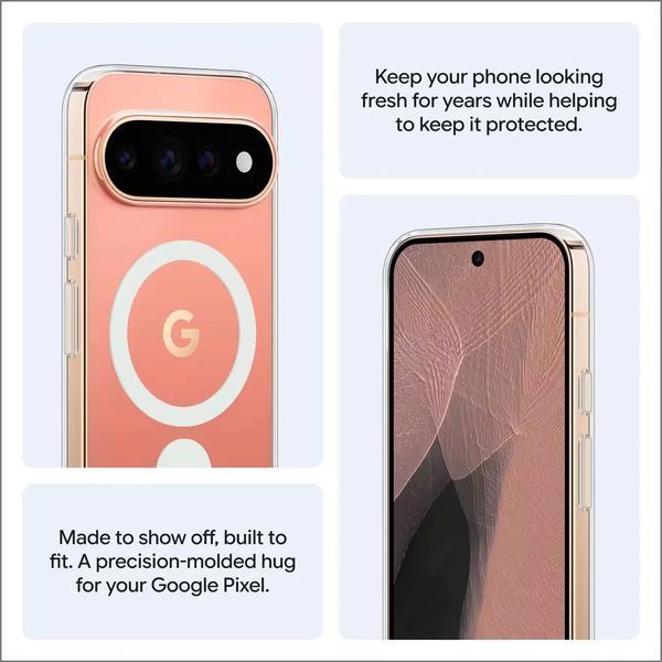 Чехол Google Pixelsnap Clear Case для Google Pixel 11 3163030447 фото