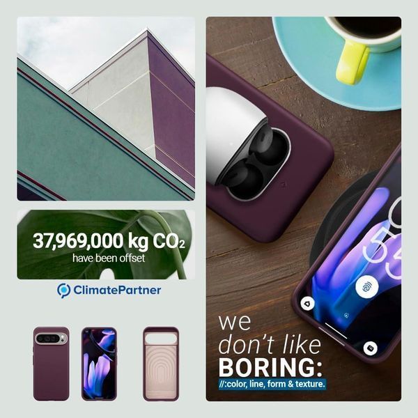 Чехол Caseology Nano Pop Burgundy Bean для Google Pixel 9 / 9 Pro 2322467556 фото