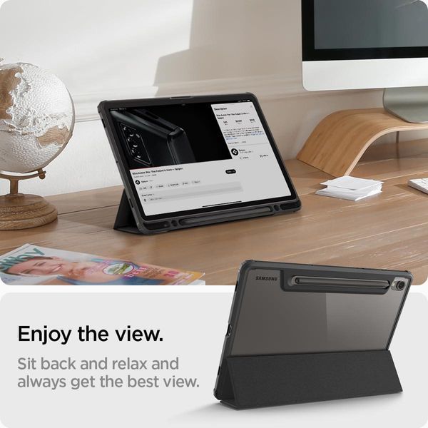 Чехол Spigen Ultra Hybrid Pro Black для Samsung Galaxy Tab S9 | S10 FE ACS09498 2053866064 фото