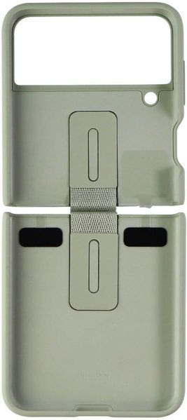 Чехол Sasmung Silicone Cover With Ring Olive Green для Galaxy Z Flip 3 1983674814 фото