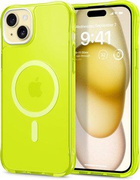 Чохол Spigen Cyrill UltraSheer MagSafe Lime для iPhone 15 ACS06828 2509744874 фото