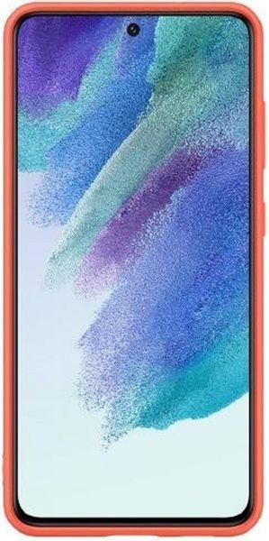 Чохол Samsung Silicone Cover Coral для Galaxy S21 FE SM-G990 1756382454 фото