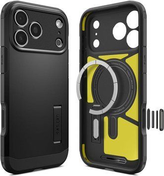 Чохол Spigen Tough Armor T MagFit Black для iPhone 17 Pro Max ACS09897 2771957705 фото