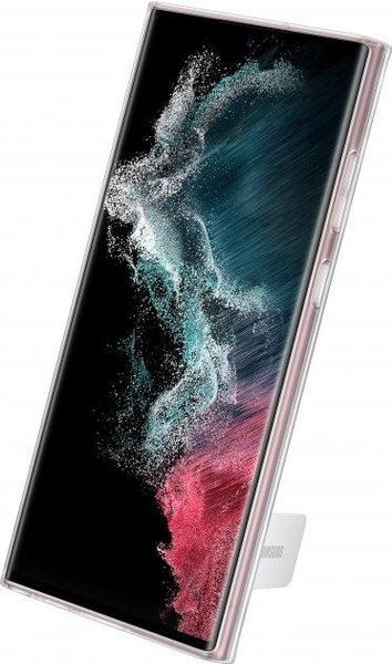 Оригинальный чехол Samsung Clear Standing Cover для Galaxy S22 Ultra SM-G908 c дефектом