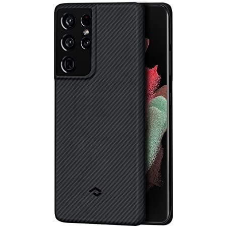 Чехол Pitaka Air Case for Samsung S21 Ultra SM-G998 - MagEz case Black / Grey 1396766612 фото