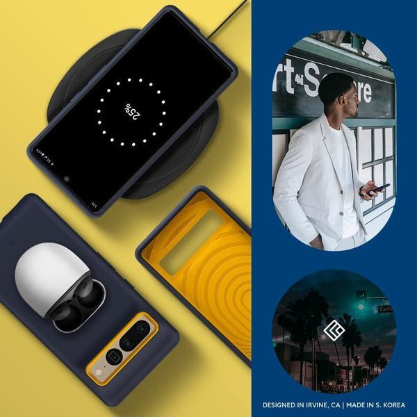 Чехол Caseology Nano Pop Blueberry Navy Google Pixel 7 Pro 2082633435 фото