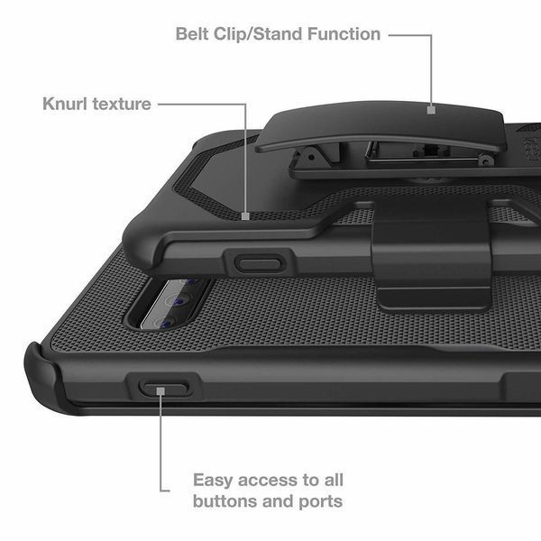 Захисний чохол Gear4 Platoon Black з кліпсою для Samsung Galaxy S10 Plus SM-G975 1735018134 фото
