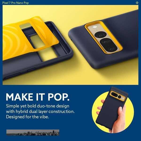Чехол Caseology Nano Pop Blueberry Navy Google Pixel 7 Pro 2082633435 фото