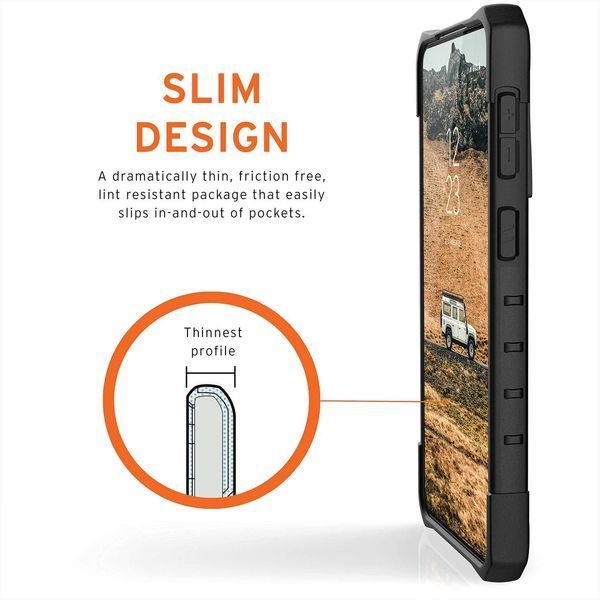 Чохол UAG Pathfinder Black для Samsung Galaxy S21 Plus SM-G996 1962009219 фото