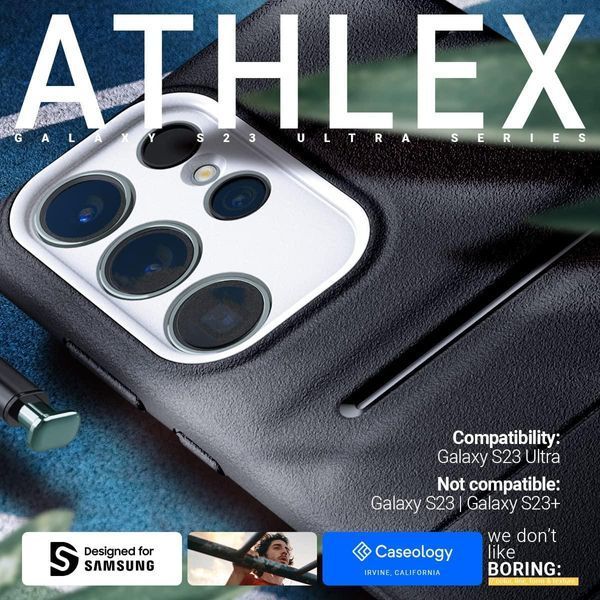 Чохол Caseology Athlex Active Black для Samsung Galaxy S23 Ultra SM-S918 ACS05660 1775733339 фото
