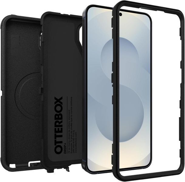Захисний чохол OtterBox Defender Pro Series Magnets Black для Samsung Galaxy S26 Plus 3100859724 фото