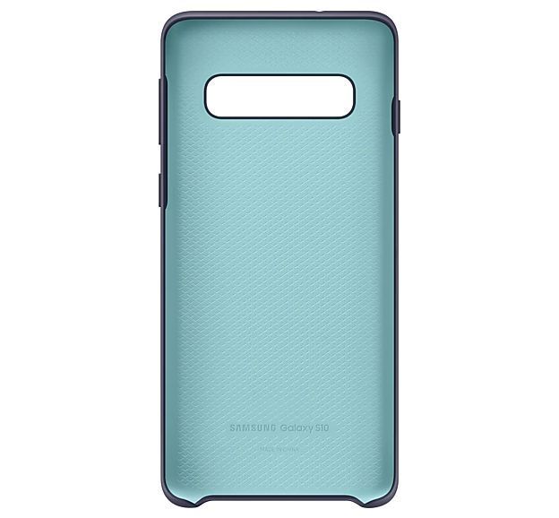 Оригинальный чехол Samsung Silicone Cover Navy для Galaxy S10 Plus SM-G975 1509518855 фото