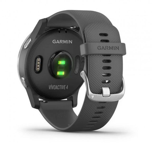 Смарт-годинник Garmin Vivoactive 4 Shadow Gray/Silver 010-02174-03