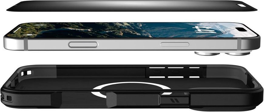 Захисна плівка Urban Armor Gear Removable Privacy Glass - Tint для iPhone 16 Pro 2868491158 фото