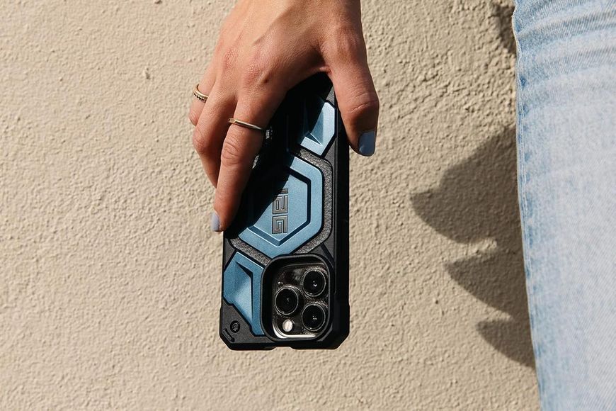 Чохол UAG Monarch Pro Leather MagSafe Mallard для iPhone 14 Pro 3031785012 фото