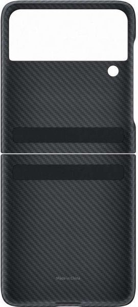 Чохол Samsung Aramid Cover Black для Galaxy Z Flip 3 2163988495 фото