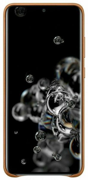 Чохол Samsung Leather Back Cover Brown для Samsung Galaxy S20 Ultra 5G SM-G988 1775795049 фото