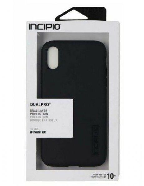 Чохол Incipio DualPro Black для iPhone XR 1610946802 фото