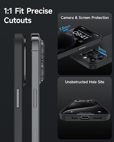 Чохол Benks MagClap ArmorPro Case built with Kevlar&reg; 600D для iPhone 15 Pro 2392014578 фото