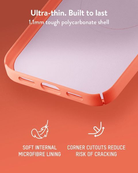 Чехол Mous Super Thin MagSafe Hot Coral для Google Pixel 10 Pro Xl 2831125516 фото