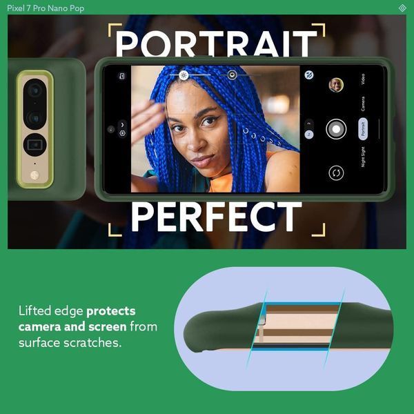 Чехол Caseology Nano Pop AVO Green Google Pixel 7 Pro 2082634729 фото