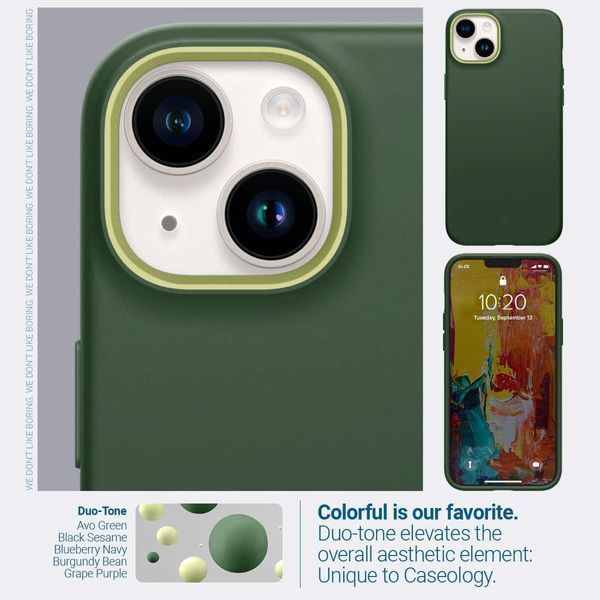 Чохол Caseology Nano Pop Mag Avo Green для iPhone 14 Plus 1845985573 фото