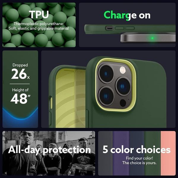 Чохол Caseology Nano Pop Avo Green для iPhone 13 Pro Max 1706478803 фото