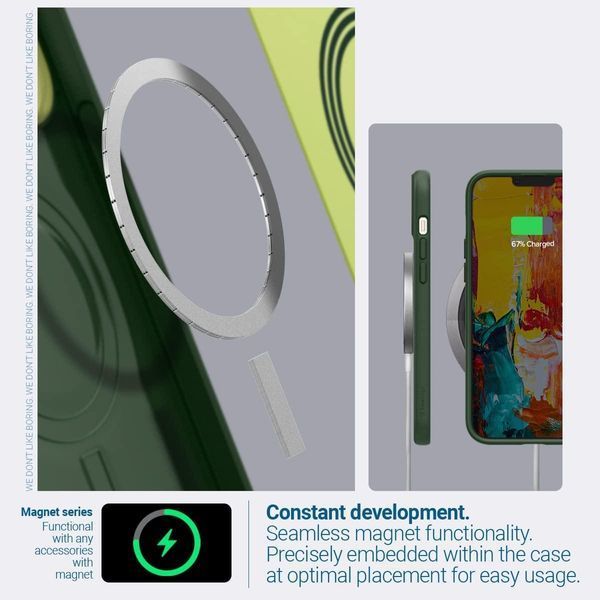 Чохол Caseology Nano Pop Mag Avo Green для iPhone 14 Plus 1845985573 фото