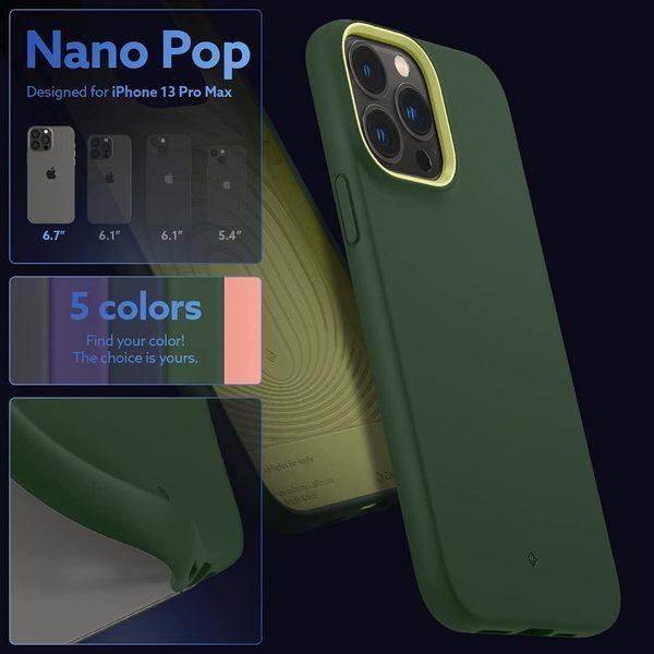 Чохол Caseology Nano Pop Avo Green для iPhone 13 Pro Max 1706478803 фото