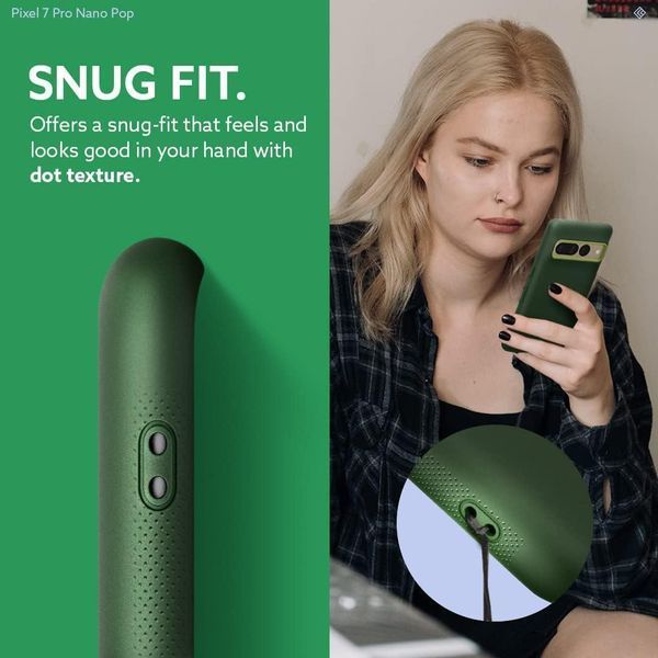 Чехол Caseology Nano Pop AVO Green Google Pixel 7 Pro 2082634729 фото