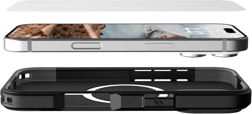 Захисне скло Urban Armor Gear Glass Shield Clear для iPhone 16 Pro 2868491174 фото