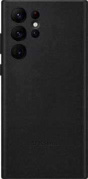 Чохол Samsung Leather Cover Black для Galaxy S22 Ultra SM-S908 1681960041 фото