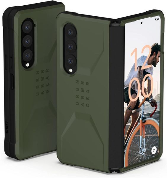 Чохол UAG Civillian Series Olive для Samsung Galaxy Z Fold 4 1877992791 фото