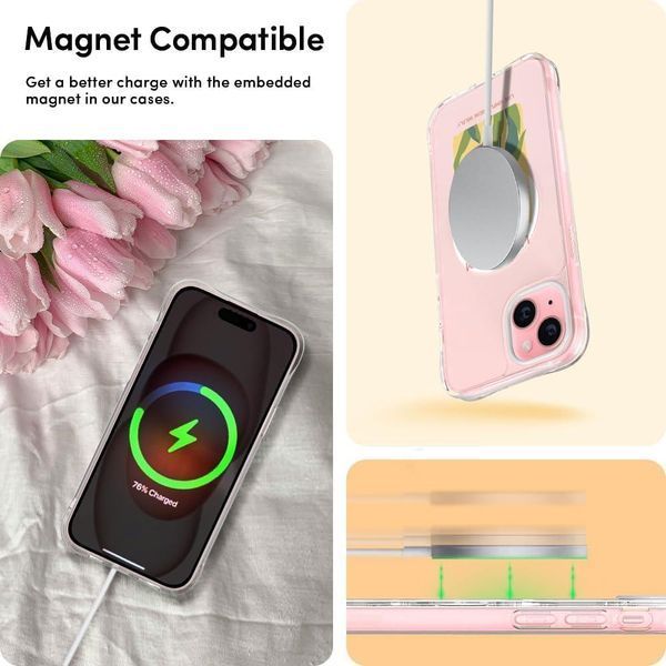Чохол Spigen Cyrill UltraSheer MagSafe Tulips Yellow для iPhone 15 2509762916 фото