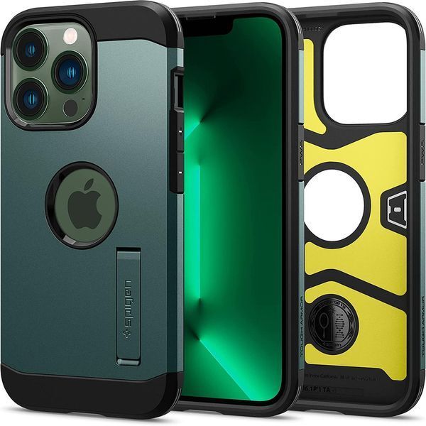 Чохол Spigen Tough Armor with MagSafe Midnight Green для iPhone 13 Pro Max ACS04564 1780779271 фото