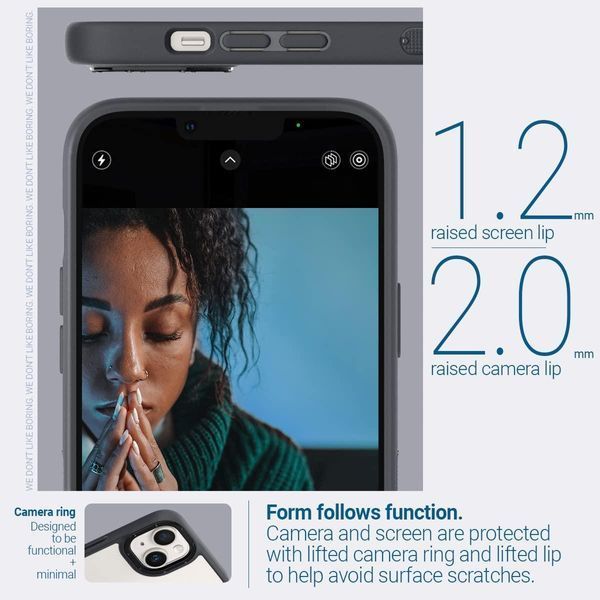 Чохол Caseology Skyfall Matte Black для iPhone 14 Plus ACS04924 1845987789 фото